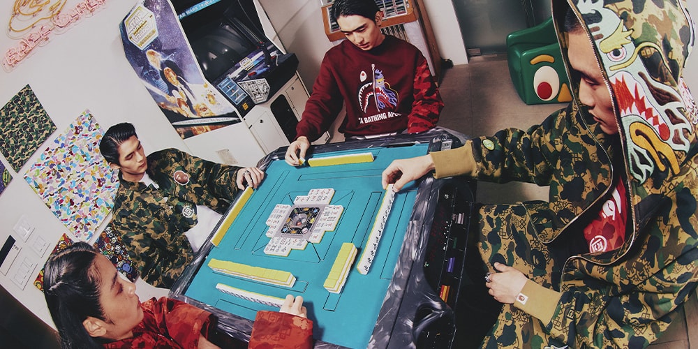 BAPE x CLOT воссоединяются для совместной капсулы, посвященной 20-летию