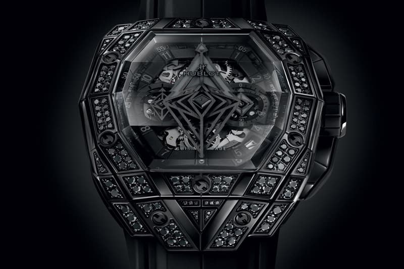 Hublot Spirit of Big Bang Sang Bleu All Black Pavé Maxime Plescia-Buchi Collaboration Julien Tornare Info