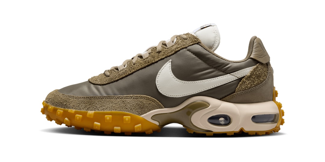 "Matte Olive" Coats the Nike Air Max Waffle Racer