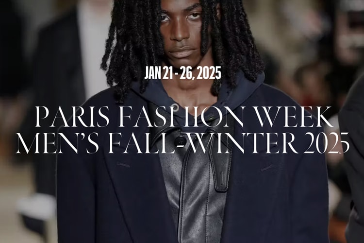 Paris Men's Fashion Week Calendar Revealed in This Week's Top Fashion News