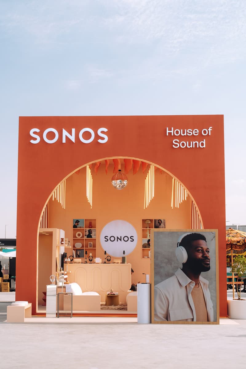 sonos house of sound sole dxb event pop-up ace roam tech products urban next dubai design district streetwear Lana Albeik and Basil Alhadi hub music dj 