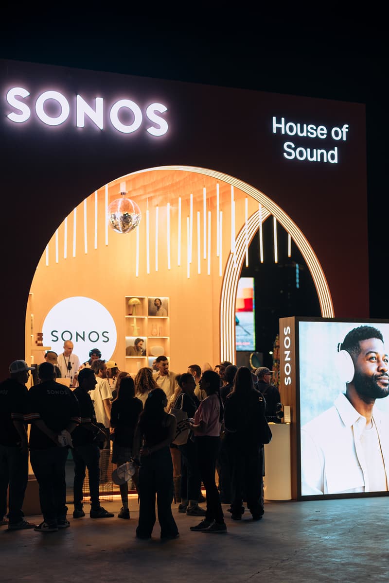 sonos house of sound sole dxb event pop-up ace roam tech products urban next dubai design district streetwear Lana Albeik and Basil Alhadi hub music dj 