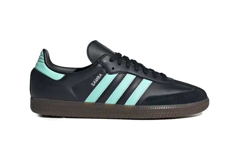 adidas Originals “Clear Mint Pack” Samba OG JR7109 Gazelle Indoor JR7112 Release Info