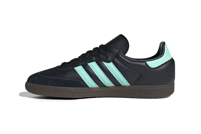 adidas Originals “Clear Mint Pack” Samba OG JR7109 Gazelle Indoor JR7112 Release Info