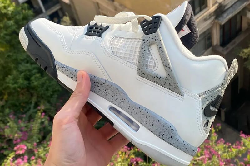 jordan 4 white cement size 5