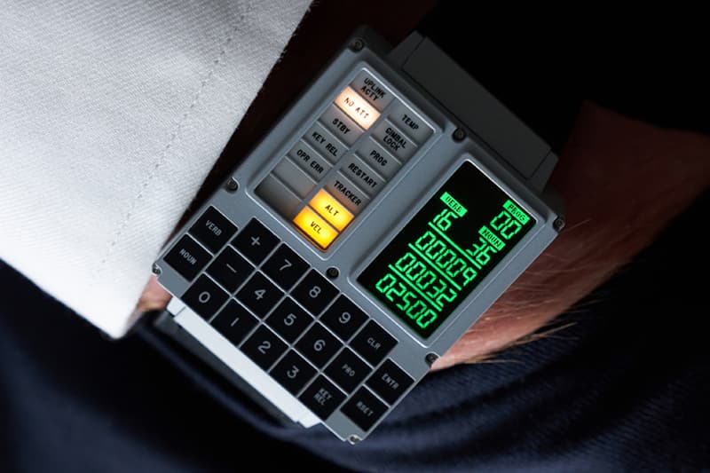 DKSY Moonwatch Apollo Guidance Computer astronaut interface calculator watch inspiration Info