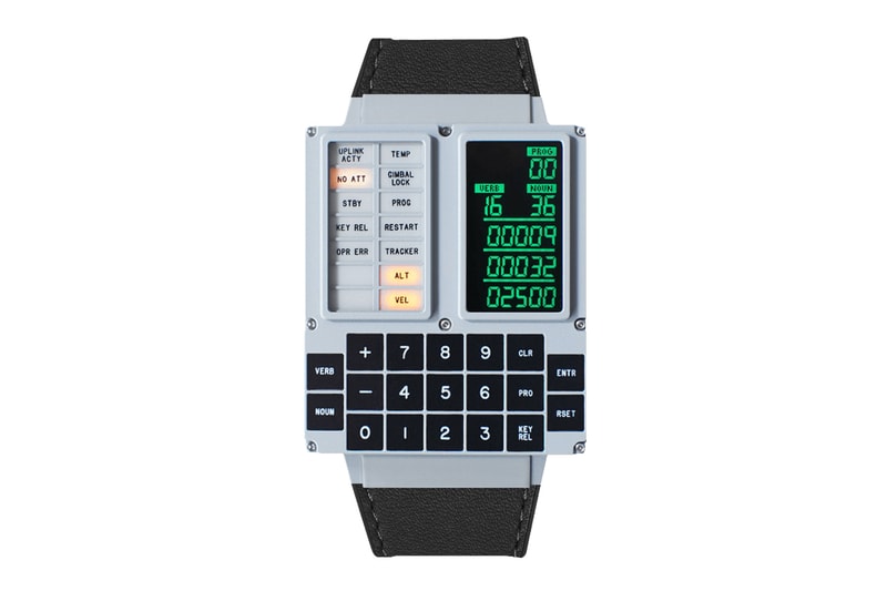 DKSY Moonwatch Apollo Guidance Computer astronaut interface calculator watch inspiration Info