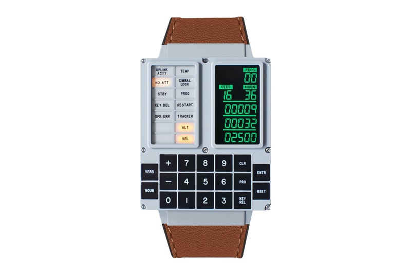 DKSY Moonwatch Apollo Guidance Computer astronaut interface calculator watch inspiration Info