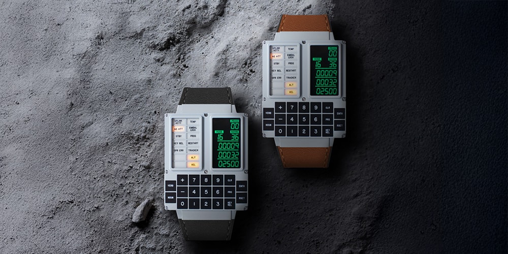 Apollo Instruments’ DSKY Moonwatch Is an Ode to Space Exploration and Nostalgia - HYPEBEAST