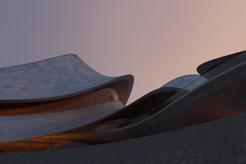 Zaha Hadid Architects Design Cao'e River Culture and Art Center Shaoxing China Announcement