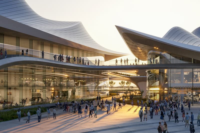 Zaha Hadid Architects Design Cao'e River Culture and Art Center Shaoxing China Announcement