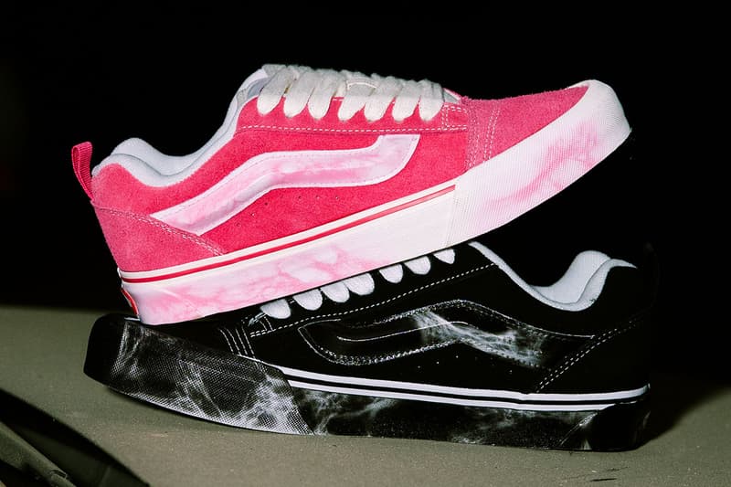 COSTS x Vans Rose Marble Knu Skool Collab Info