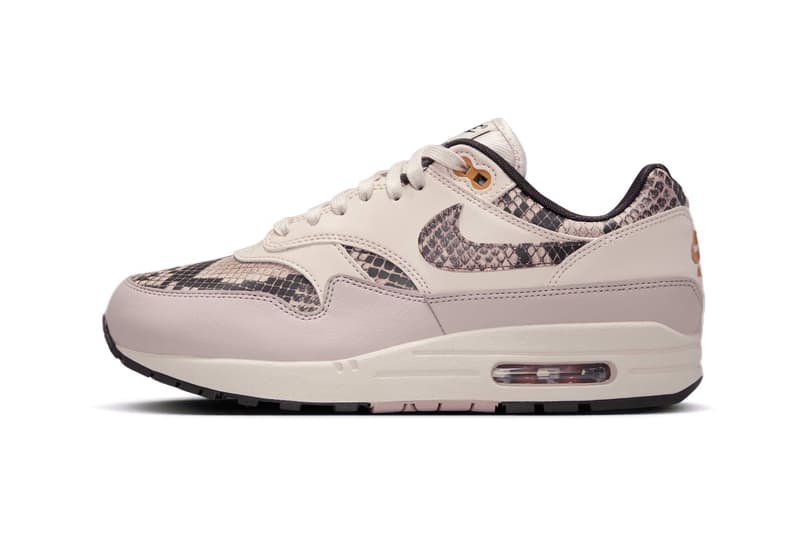 Nike Air Max 1 Snakeskin HF5338-100 Release Info