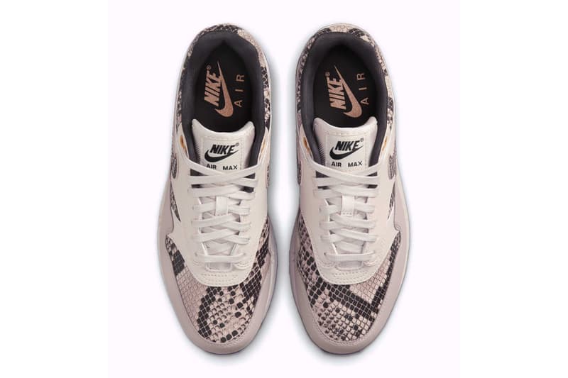 Nike Air Max 1 Snakeskin HF5338-100 Release Info