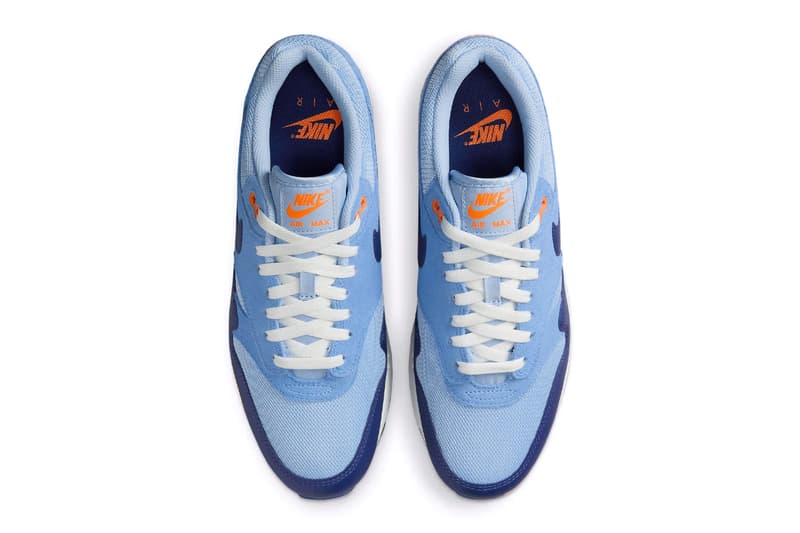 Nike Air Max 1 "Psychic Blue" FZ5808-400 Psychic Blue/University Blue-Deep Royal Blue new york knicks orange