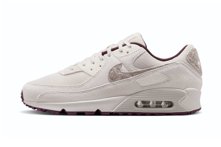 Nike Debuts the Air Max 90 in “Phantom/Burgundy Crush”