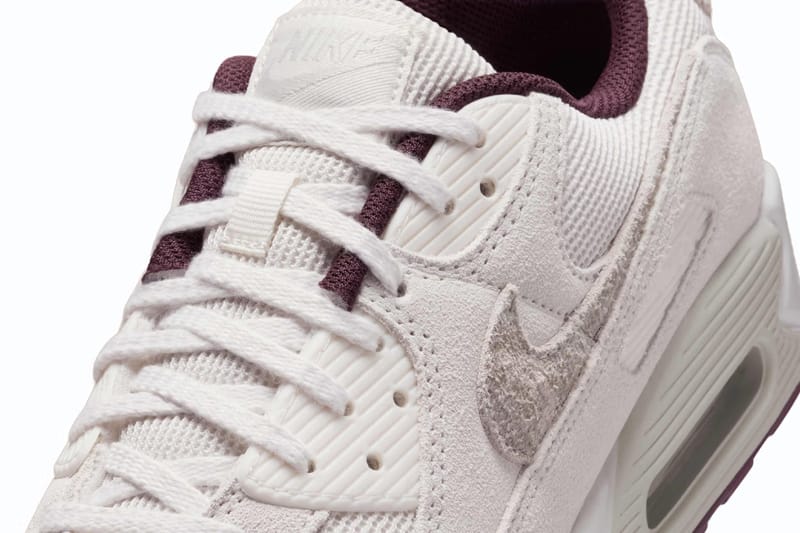 air max 90 burgundy white