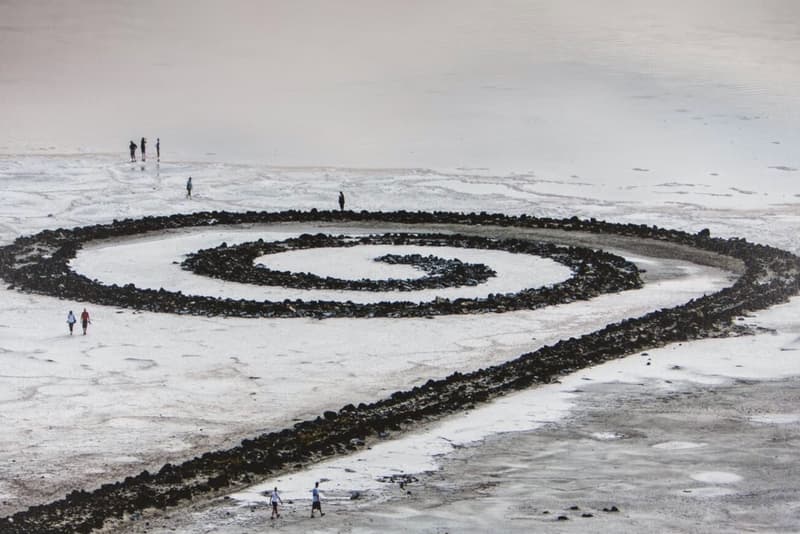 Spiral Jetty Joins National Register of Historic Places Robert Smithson Utah Rozel Point Art Artworks