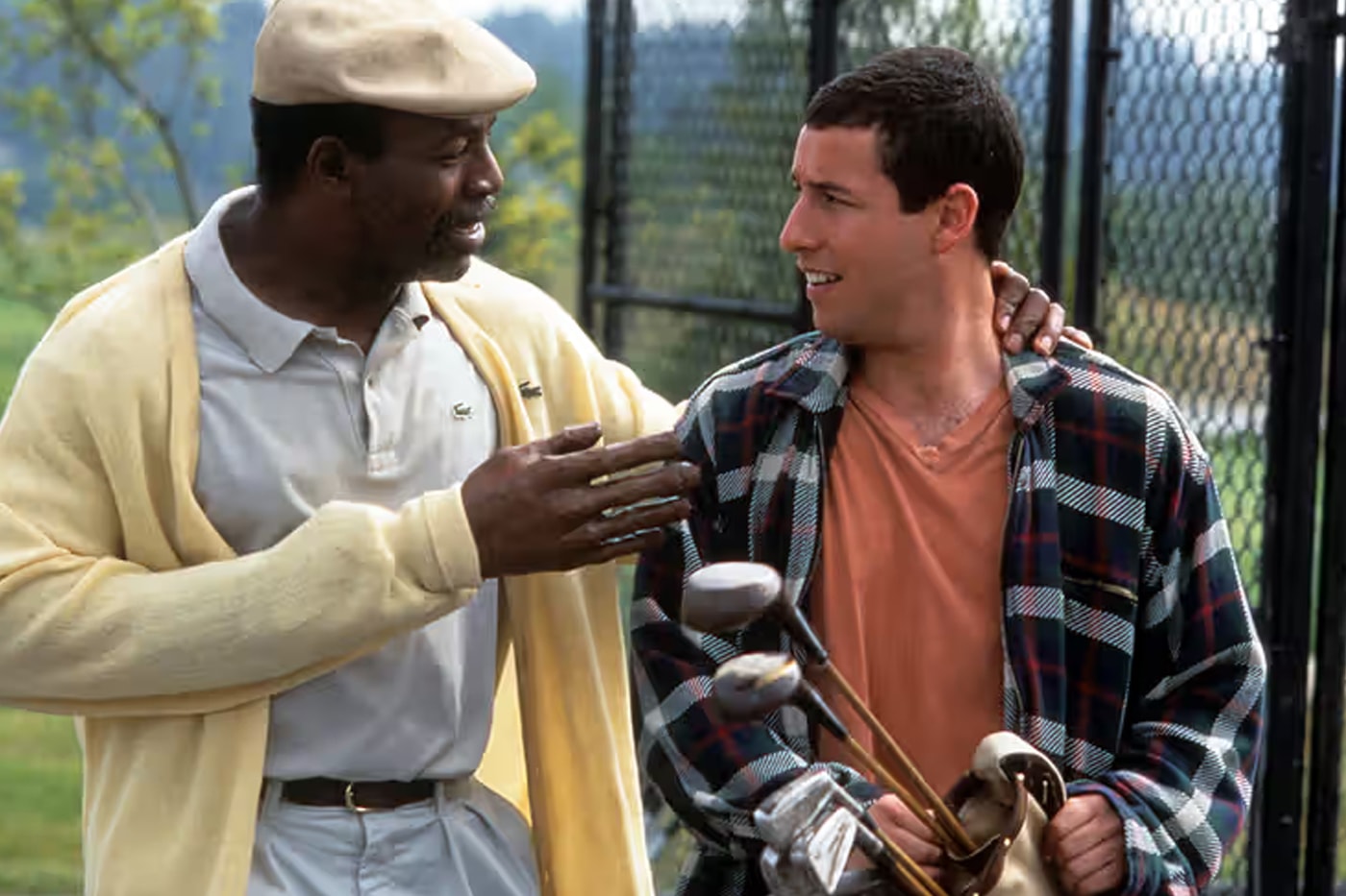 First Teaser trailer for 'Happy Gilmore 2' Has Arrived adam sandler julie bowen bad bunny travis kelce waiter country club scott mescudi kid cudi margaret qualley nick swarsdon benny safdie