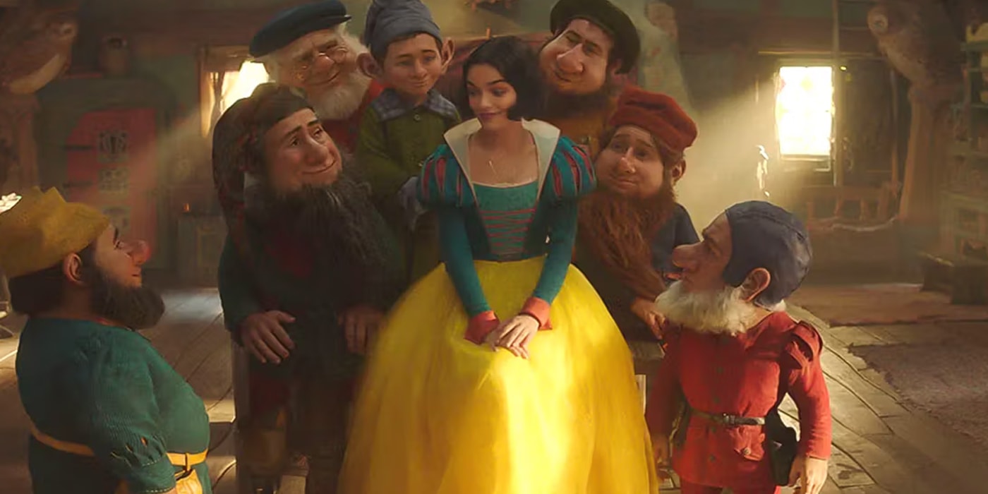 Disney Reveals Special Look At 'Snow White' Sharing New Song "Waiting On a Wish" debut rachel zegler duo pasek and paul seven dwarfs grimm brothers