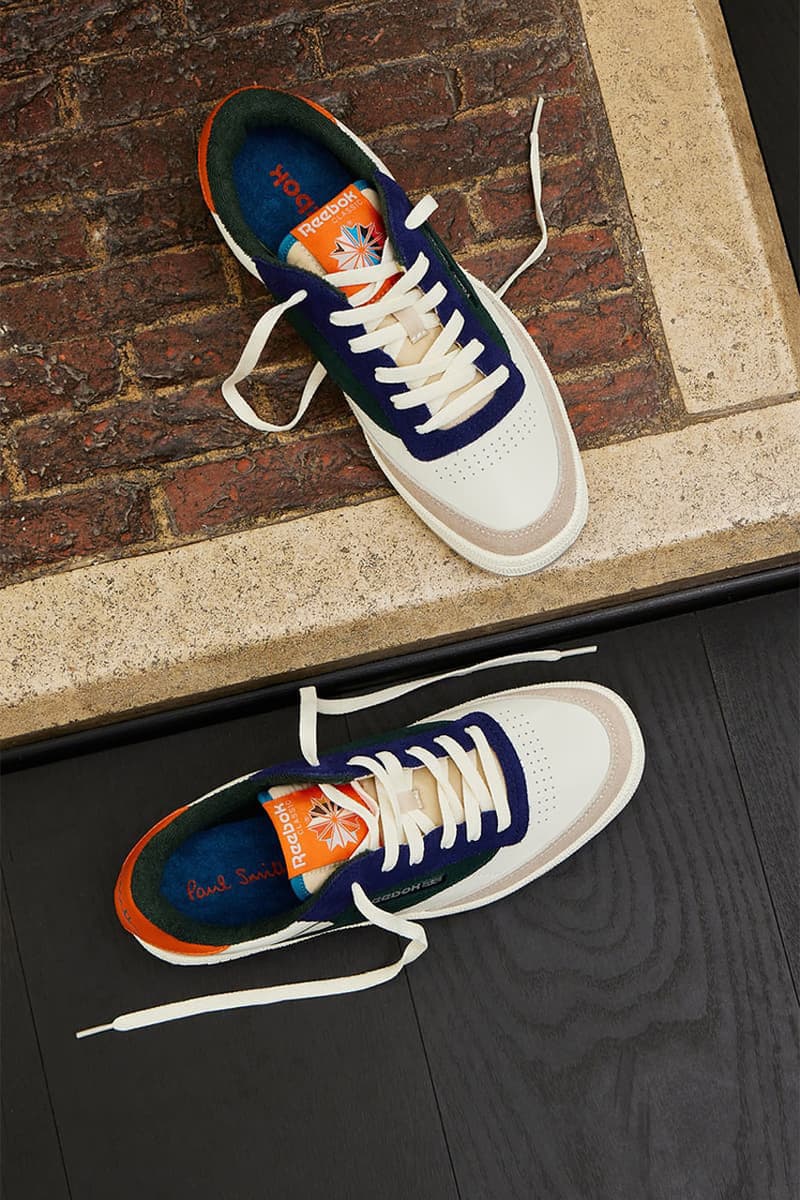 Paul Smith x Reebok Unveil New Club C 85 Vintage Colorways collab drop release info price 