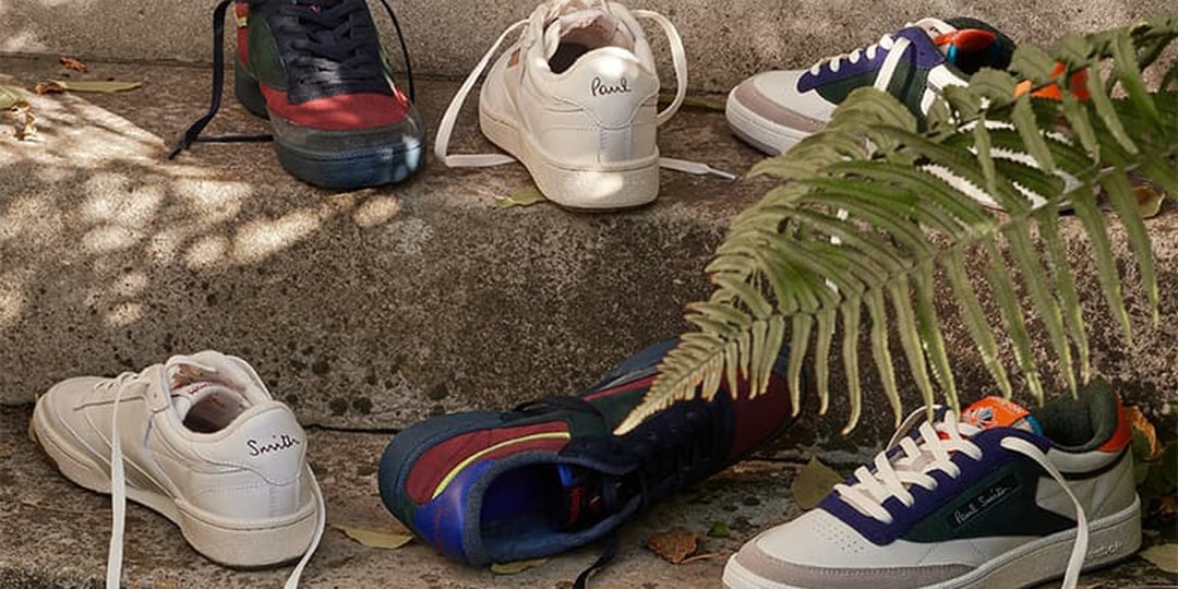 Paul Smith x Reebok Unveil New Club C 85 Vintage Colorways