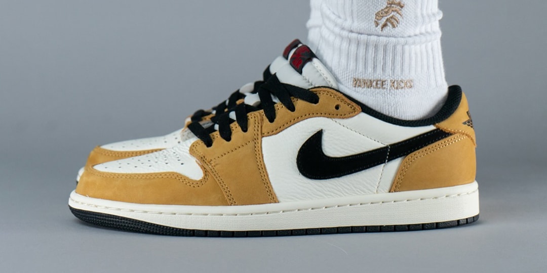 On-Foot Look at the Air Jordan 1 Low OG "Rookie of the Year"