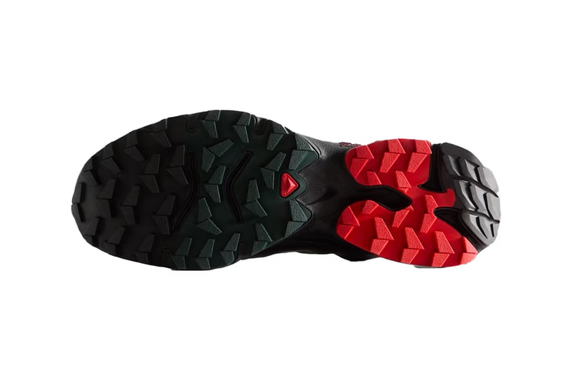 Kith Teams up With Salomon for a Holiday-Inspired XT-4K collaboration release info skeleton red white grey kithmas