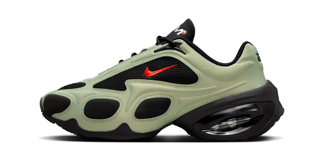 "Oil Green" Coats the Nike Air Max Muse