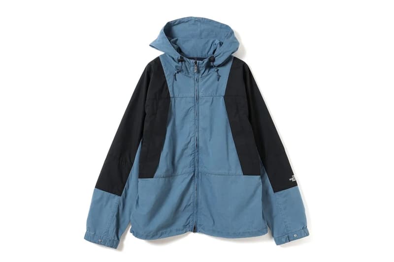 beams the north face japan purple label indigo field mountain parka spring summer 2025 official release date info photos price store list buying guide