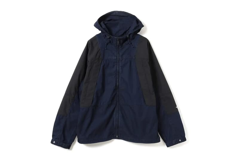 beams the north face japan purple label indigo field mountain parka spring summer 2025 official release date info photos price store list buying guide