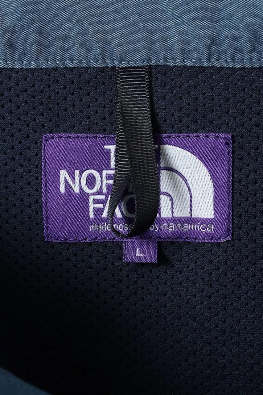 beams the north face japan purple label indigo field mountain parka spring summer 2025 official release date info photos price store list buying guide