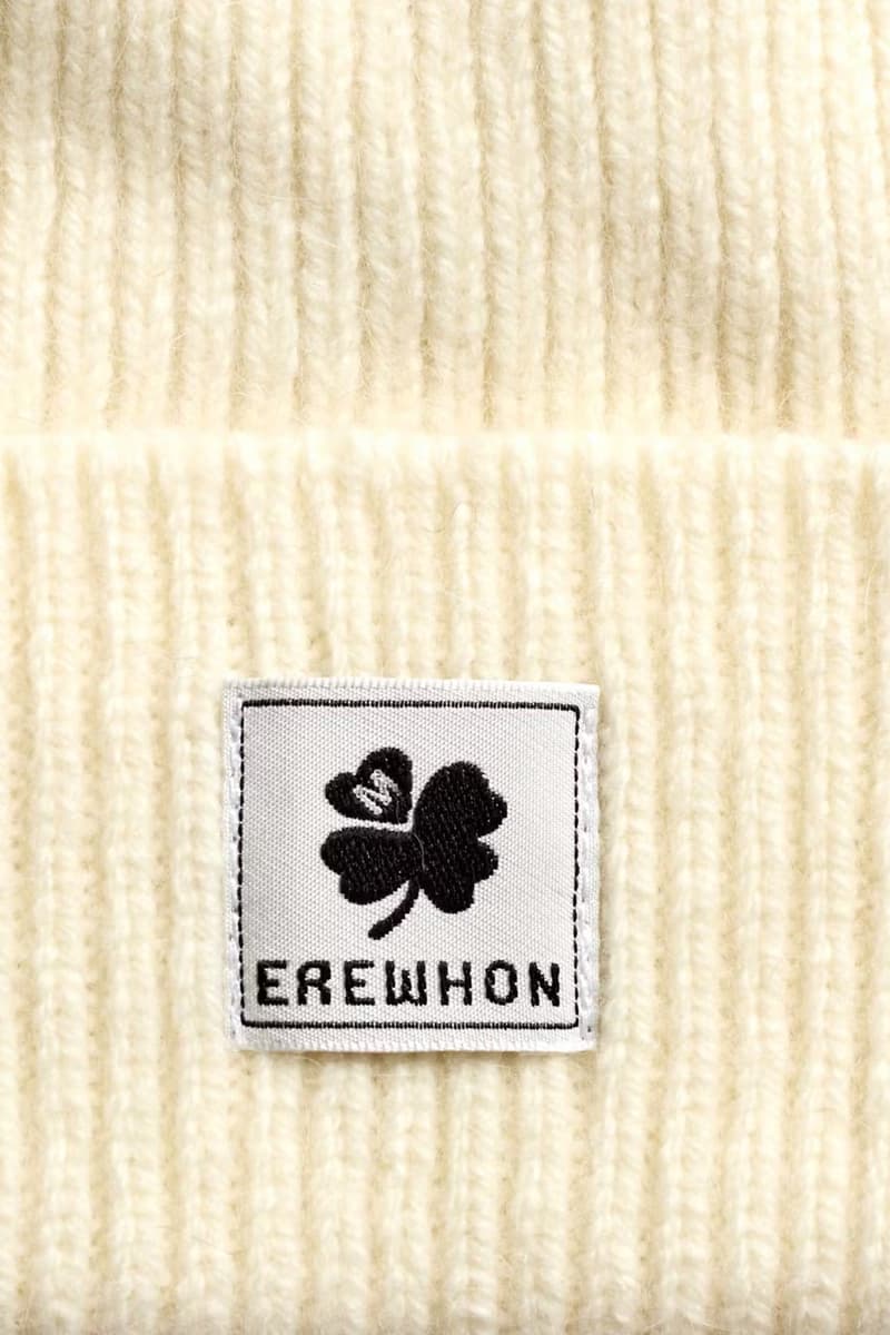 Merci Paris Goes in on the Erewhon Merch Craze With New Apparel Collaboration beanies sweaters quarterzips t-shirts tote bags hoodies