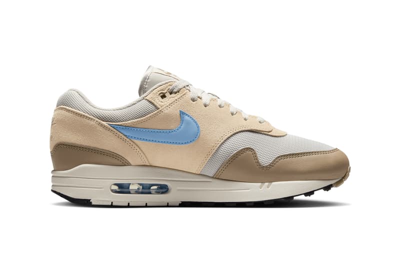 nike sportswear air max 1 light bone psychic blue sneakers FZ5808 009 official release date info photos price store list buying guide