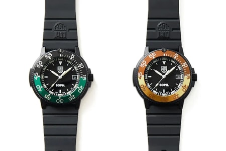 SOPHNET. and Luminox Are Back with Two New 3001 Colorways