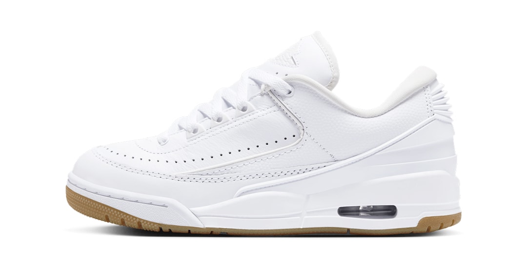 The Air Jordan 2/3 Just Dropped in "White/Gum"