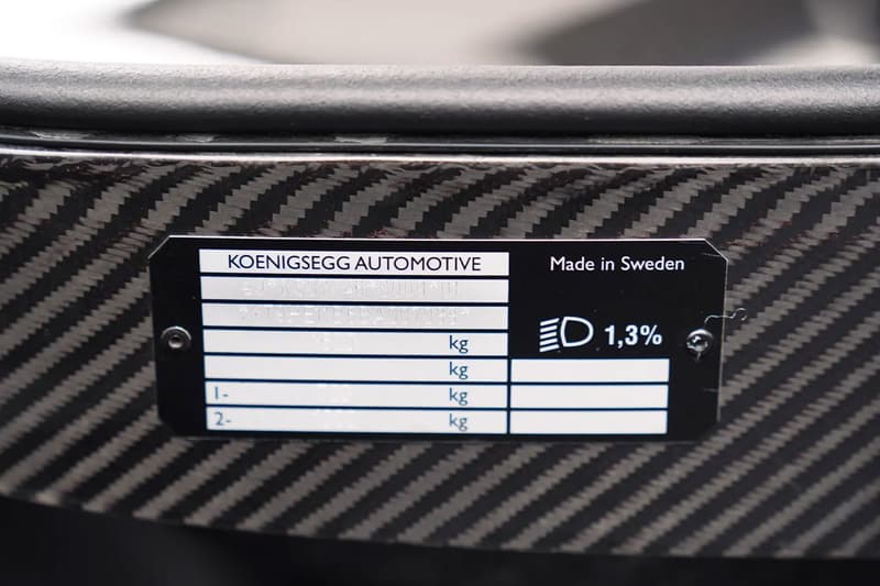Информация об аукционе Koenigsegg Agera RM Sothebys
