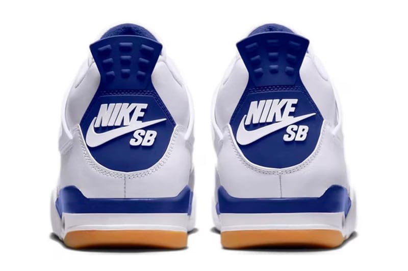 Picture of The Nike SB x Air Jordan 4 "Navy" Has Appeared