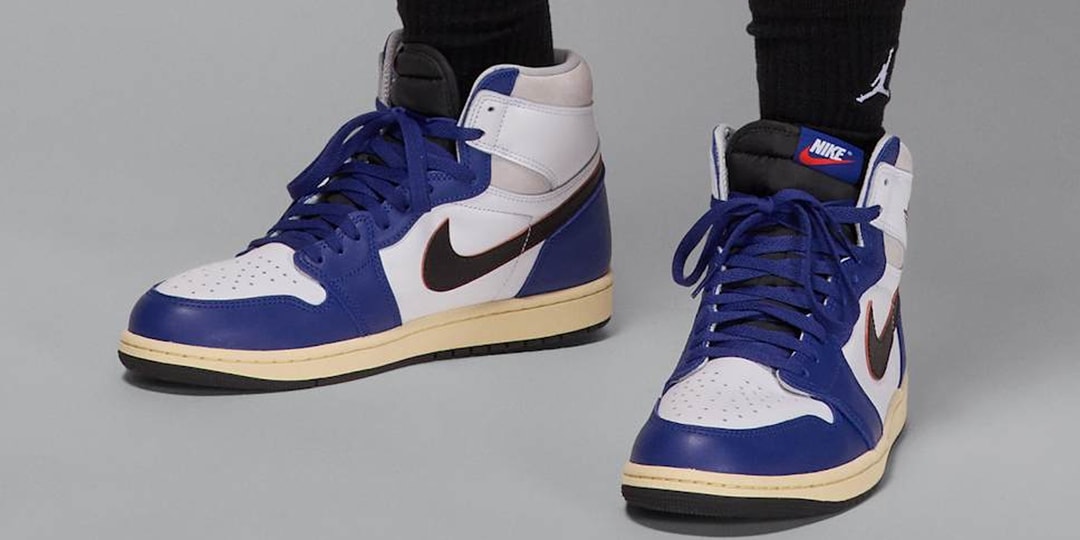 On-Feet Look at the Air Jordan 1 High OG Rare Air “Deep Royal Blue”