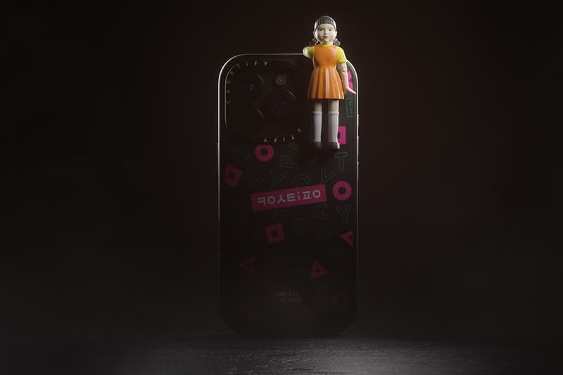 CASETiFY 'Squid Game' Collaboration Collection Release Info Young-hee X O Netflix