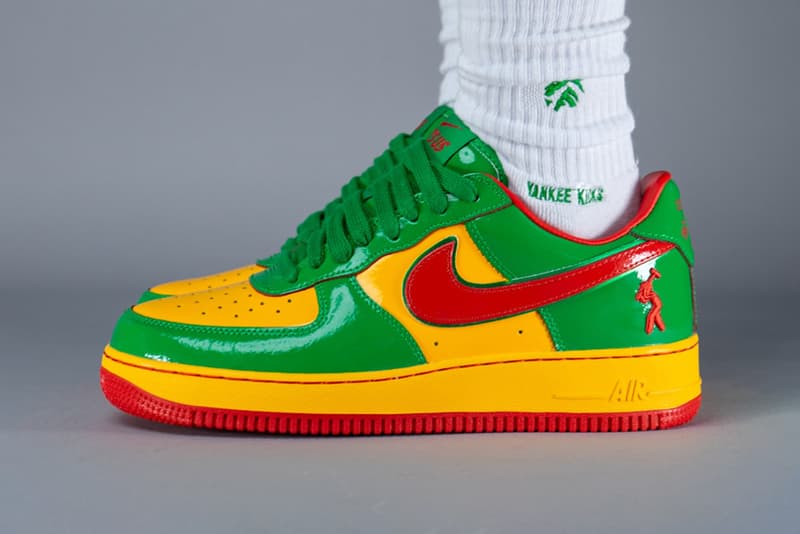 Lil Yachty Flexes New Air Force 1 Sneaker at Coachella air force one nike 1 drop concrete boys family exclusive limited edition release price boat performance weekend 1 doja cat lana del rey images info drop snkrs