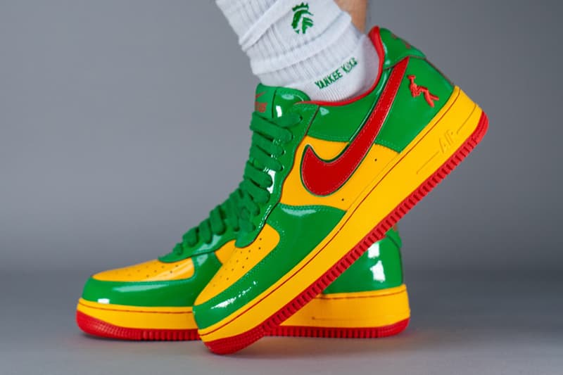 Lil Yachty Flexes New Air Force 1 Sneaker at Coachella air force one nike 1 drop concrete boys family exclusive limited edition release price boat performance weekend 1 doja cat lana del rey images info drop snkrs