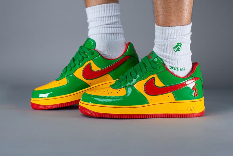 Lil Yachty Flexes New Air Force 1 Sneaker at Coachella air force one nike 1 drop concrete boys family exclusive limited edition release price boat performance weekend 1 doja cat lana del rey images info drop snkrs