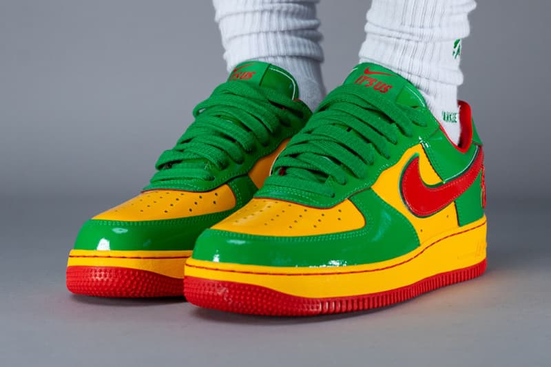 Lil Yachty Flexes New Air Force 1 Sneaker at Coachella air force one nike 1 drop concrete boys family exclusive limited edition release price boat performance weekend 1 doja cat lana del rey images info drop snkrs