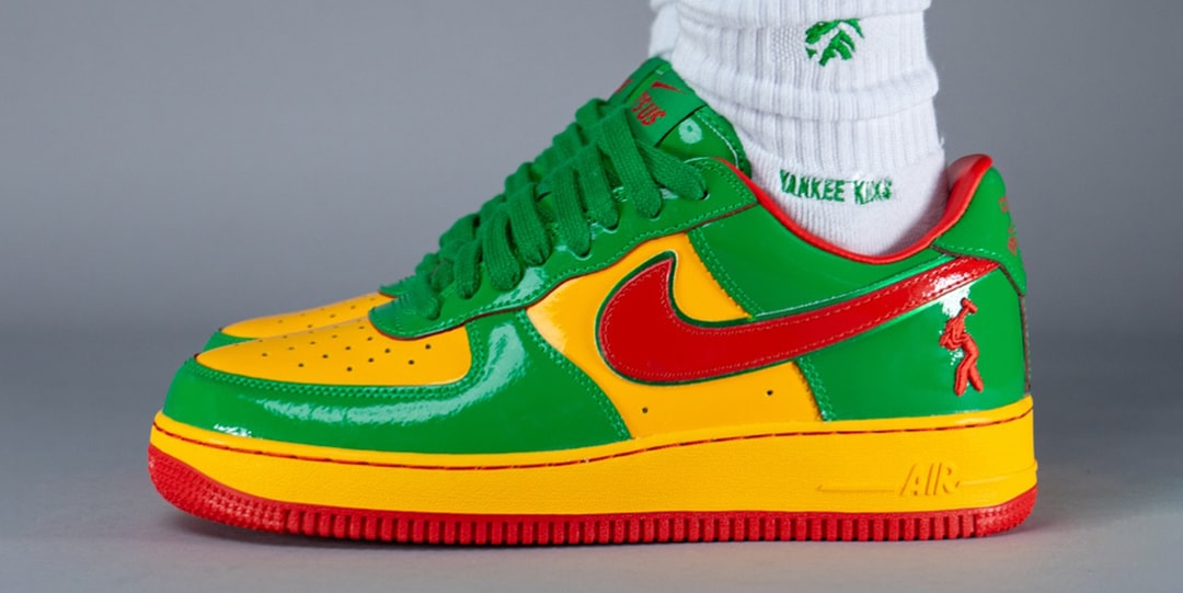 On-Foot Look at the Lil Yachty x Nike Air Force 1 Low "Lucky Green"