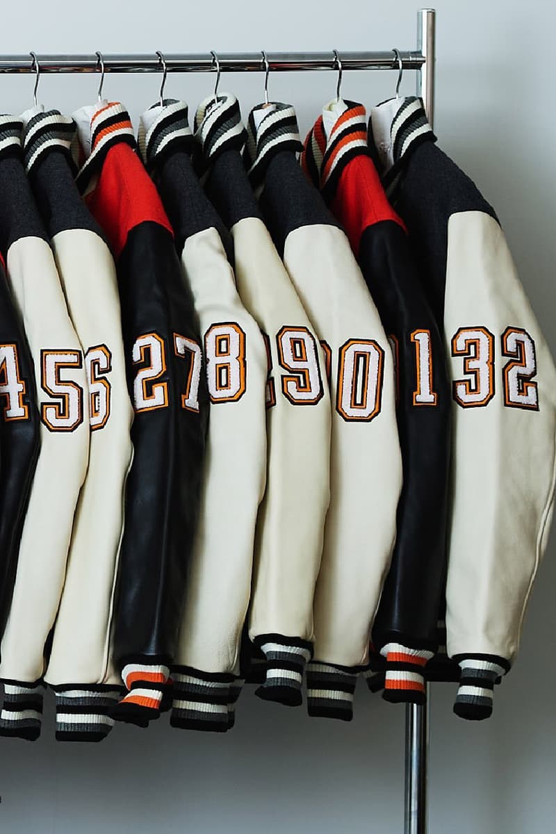 WIND AND SEA Delivers Lineup of Numbered Letterman Jackets disney collab release info drop price