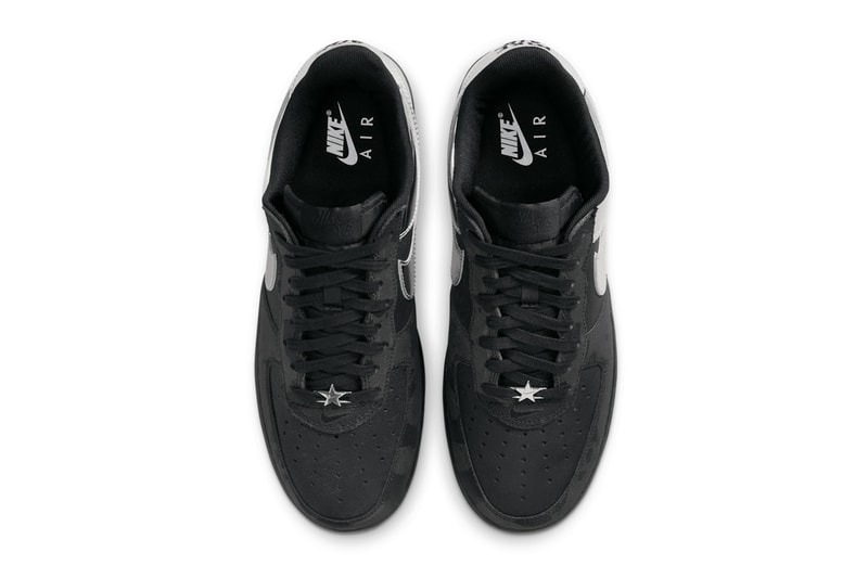Nike's Air Force 1 Low "All-Star" Black Metallic Silver Release Date Info