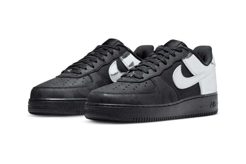 Nike's Air Force 1 Low "All-Star" Black Metallic Silver Release Date Info