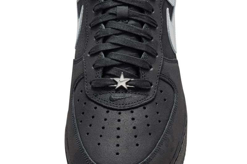 nike air force 1 silver toe