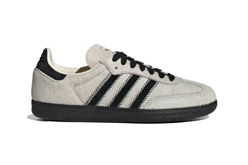 adidas Originals Women's Samba OG “Wonder White/Core Black” Pony Hair JP5329 Release Info